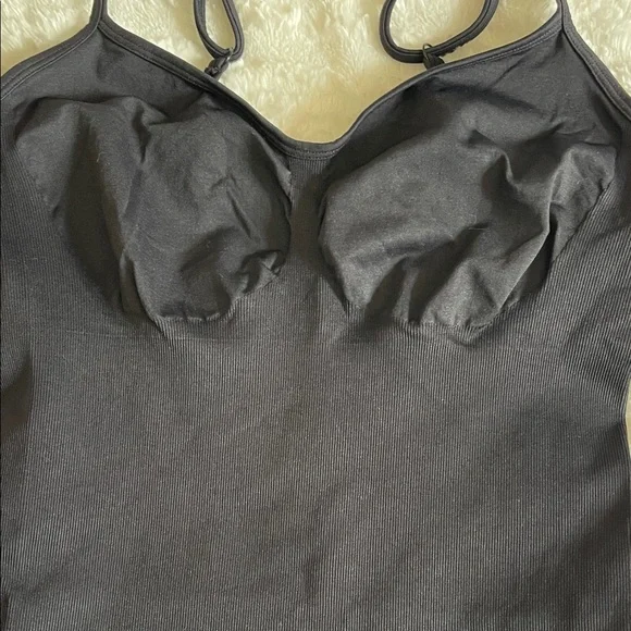 Black Shapewear Romper - Picture 2 of 6